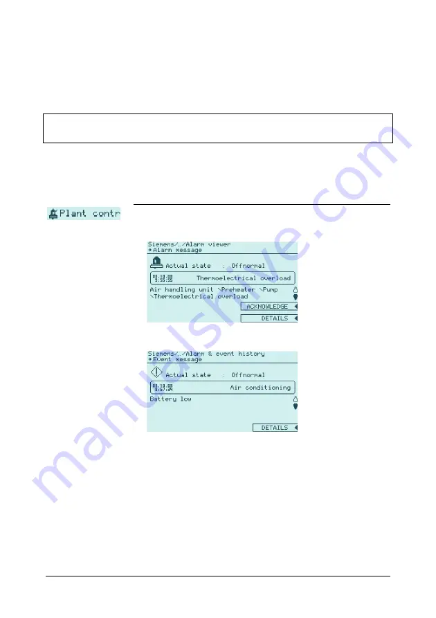 Siemens DESIGO PXM20 User Manual Download Page 36