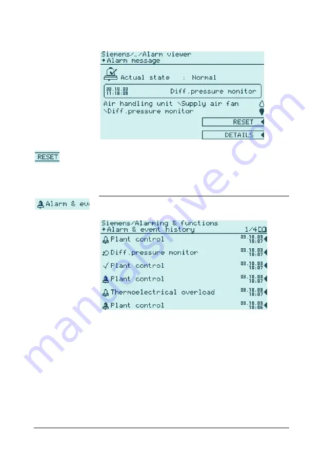 Siemens DESIGO PXM20 User Manual Download Page 38