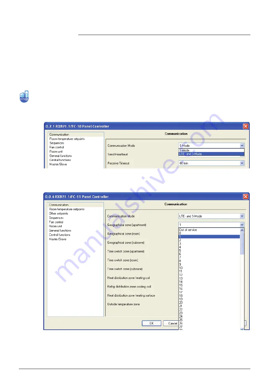 Siemens Desigo RXB Technical Manual Download Page 258