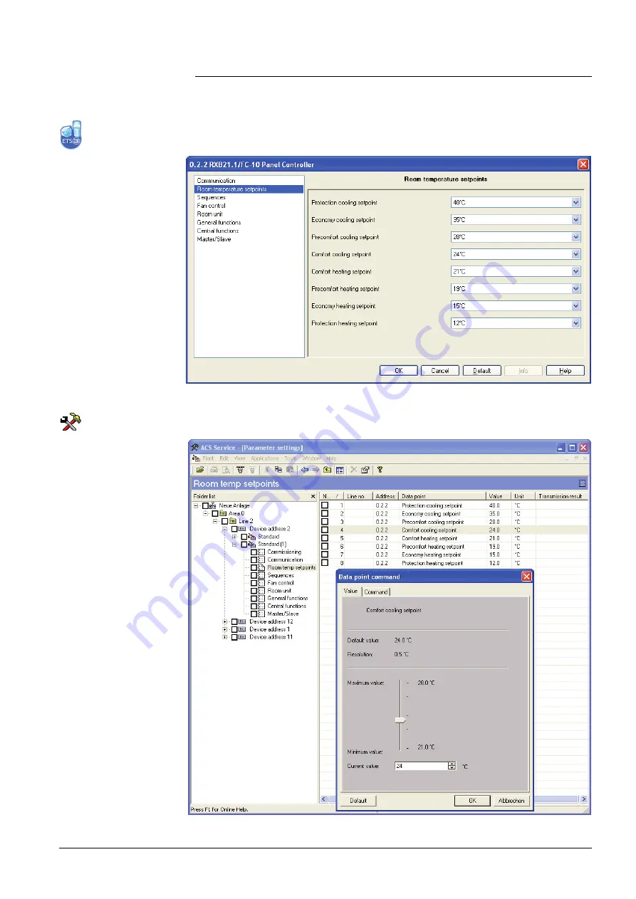 Siemens Desigo RXB Technical Manual Download Page 307