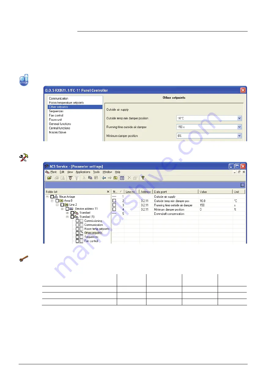 Siemens Desigo RXB Technical Manual Download Page 342