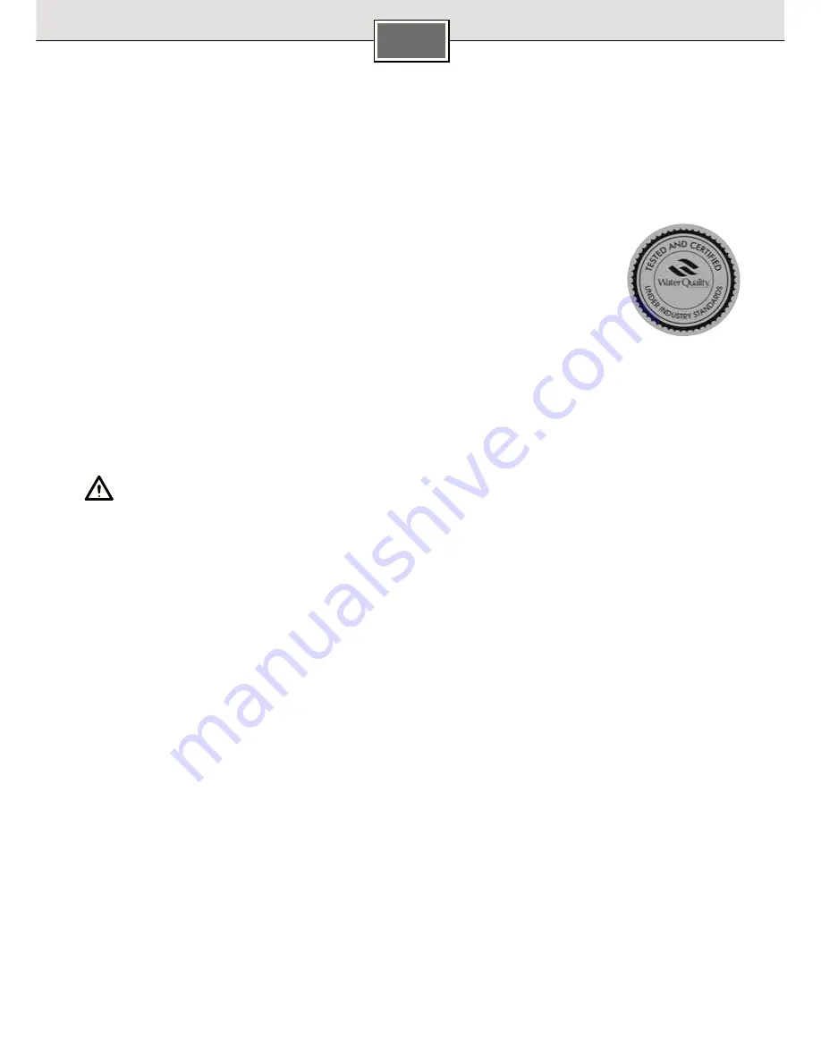 Siemens DW03500 pureFlow Instructions For Use Manual Download Page 8