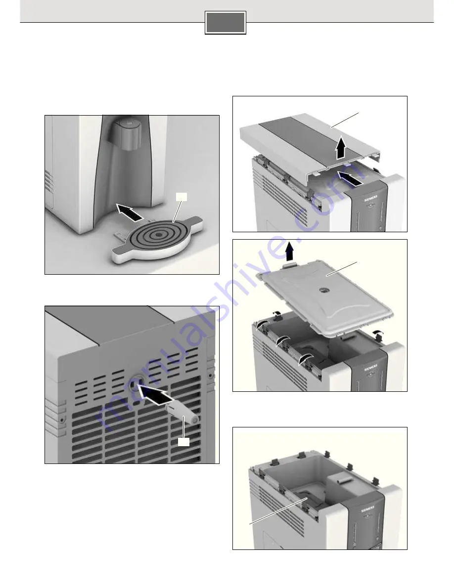 Siemens DW03500 pureFlow Instructions For Use Manual Download Page 9