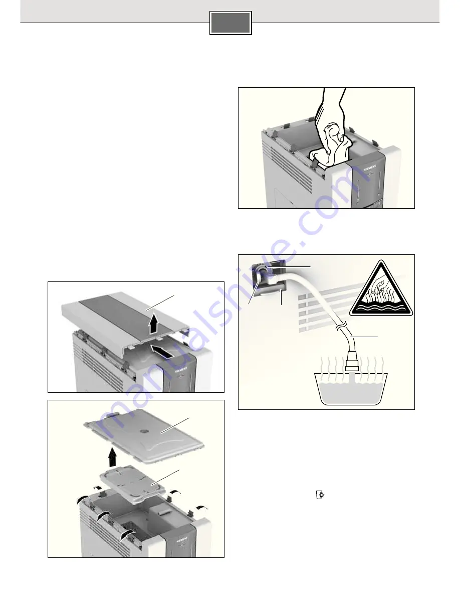 Siemens DW03500 pureFlow Instructions For Use Manual Download Page 104