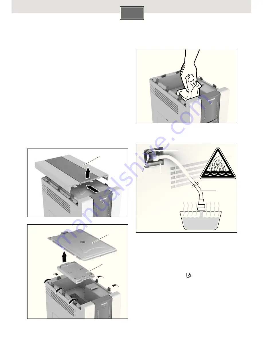 Siemens DW03500 pureFlow Instructions For Use Manual Download Page 126