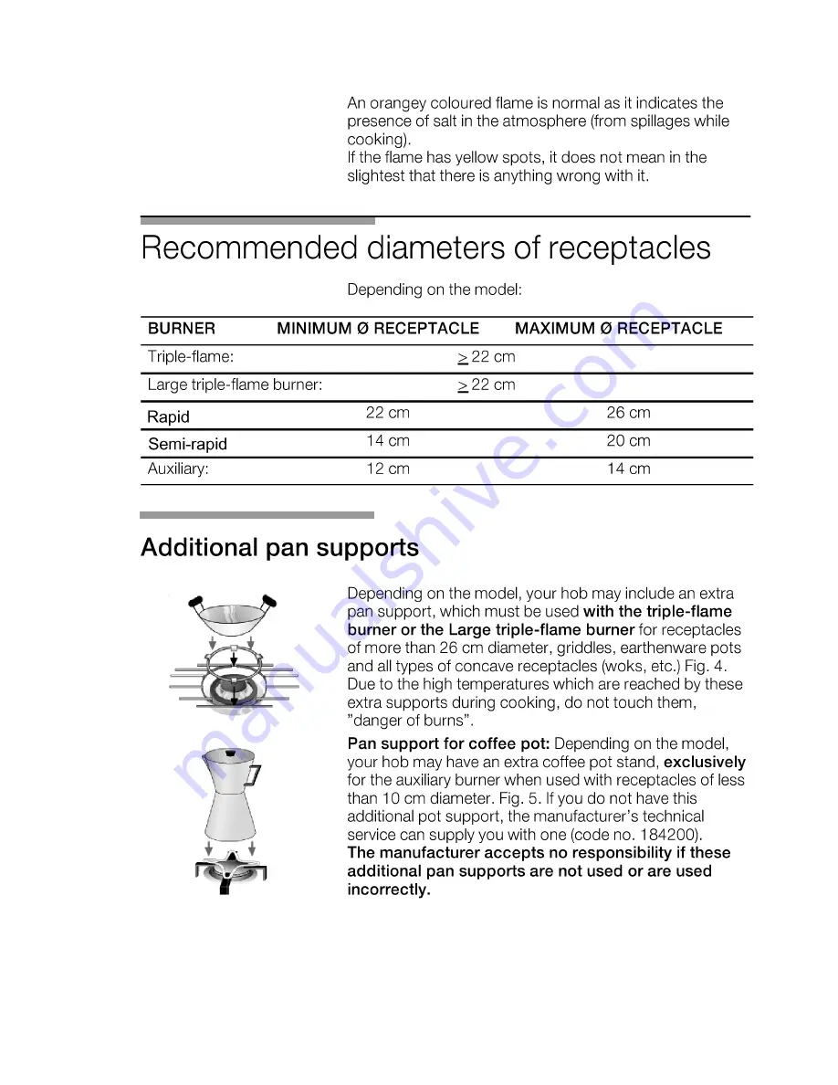 Siemens EC945RB90X Operation And Installation Manual Download Page 8