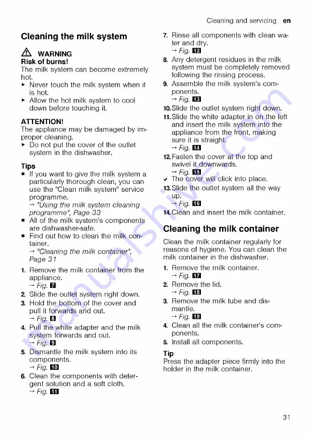 Siemens EQ.500 S700 User Manual Download Page 31