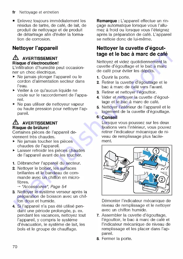 Siemens EQ.500 S700 User Manual Download Page 70