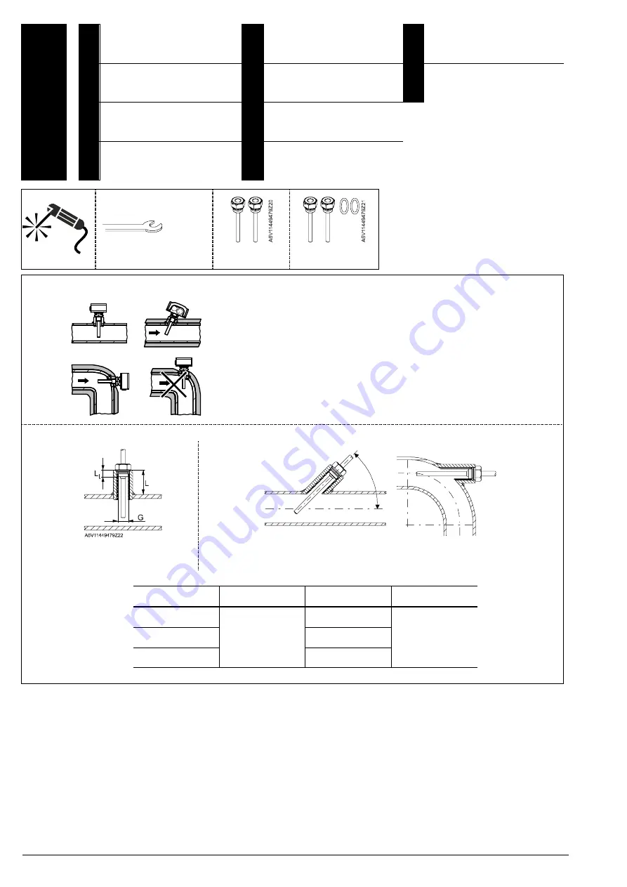 Siemens EVF4U20E Series Mounting Instructions Download Page 8