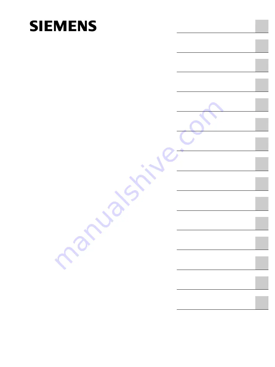 Siemens FCT010/DSL Operating Instructions Manual Download Page 1