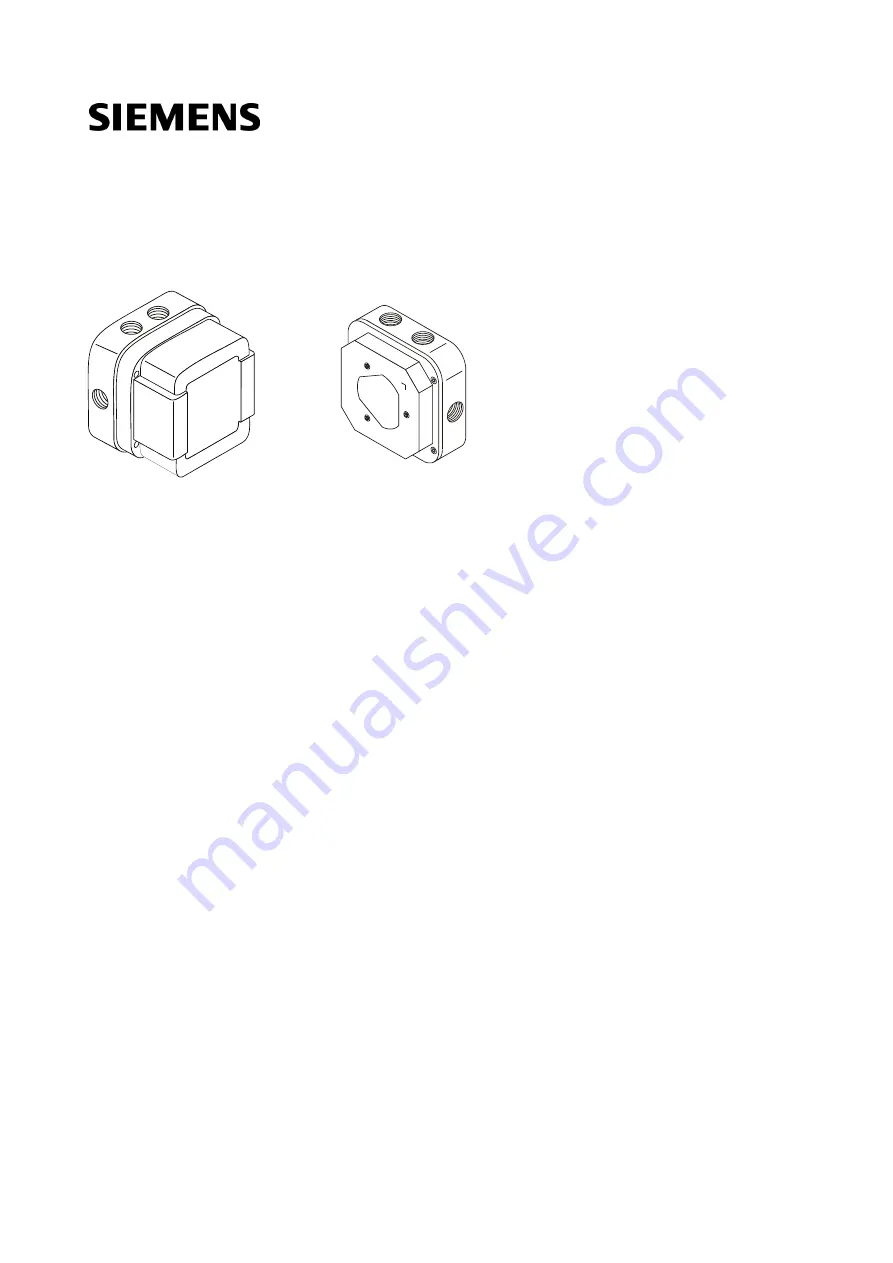 Siemens FDL241-9 Technical Manual Download Page 1