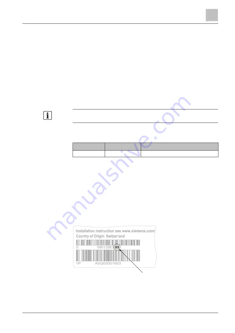 Siemens FDL241-9 Technical Manual Download Page 17