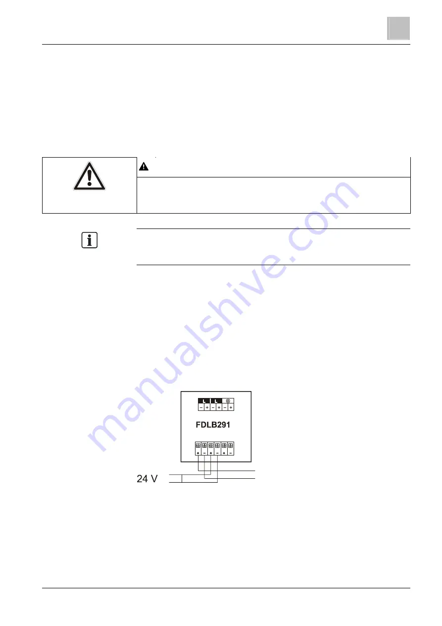 Siemens FDL241-9 Technical Manual Download Page 55