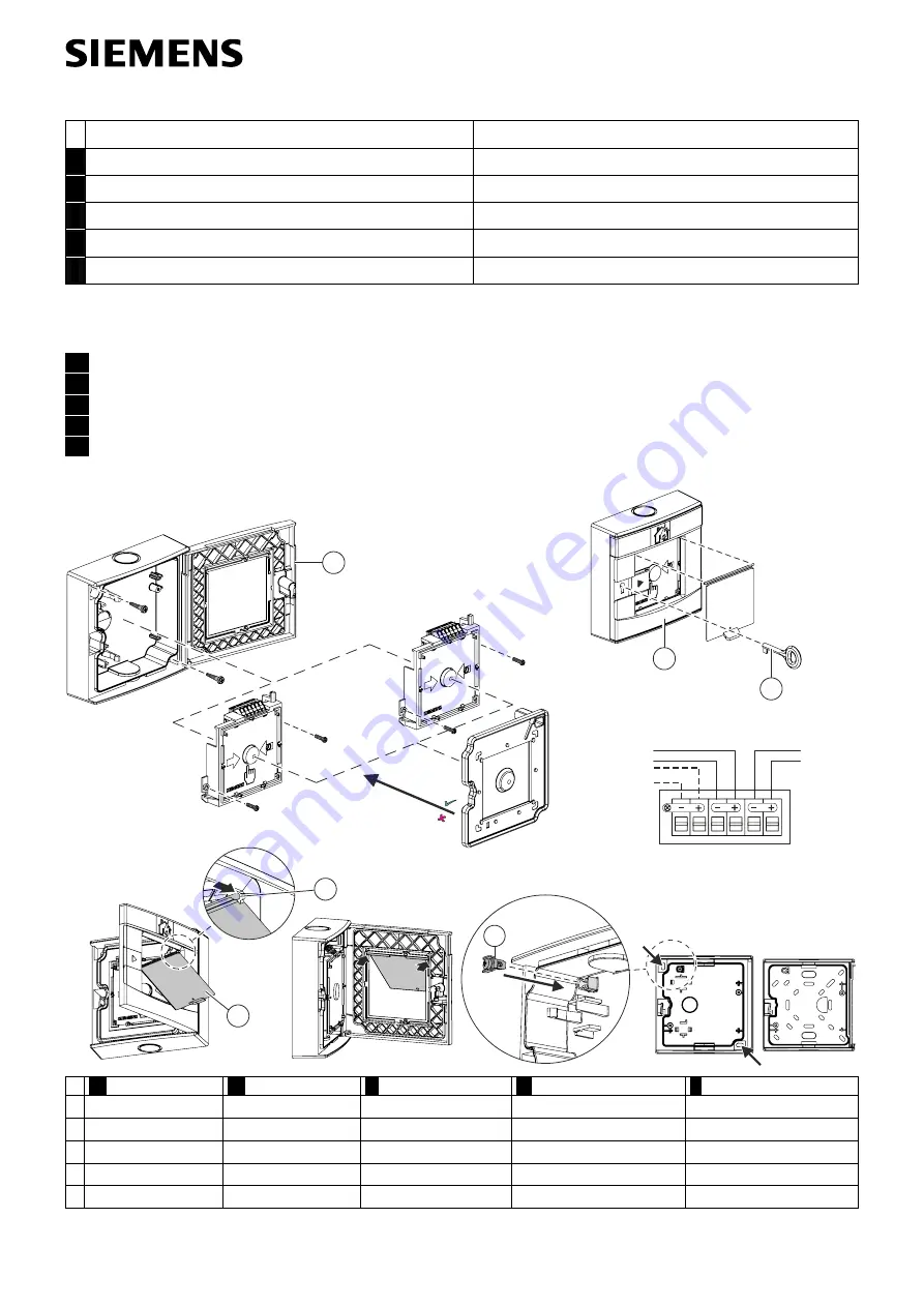 Siemens FDMH297-R Installation Manual Download Page 1