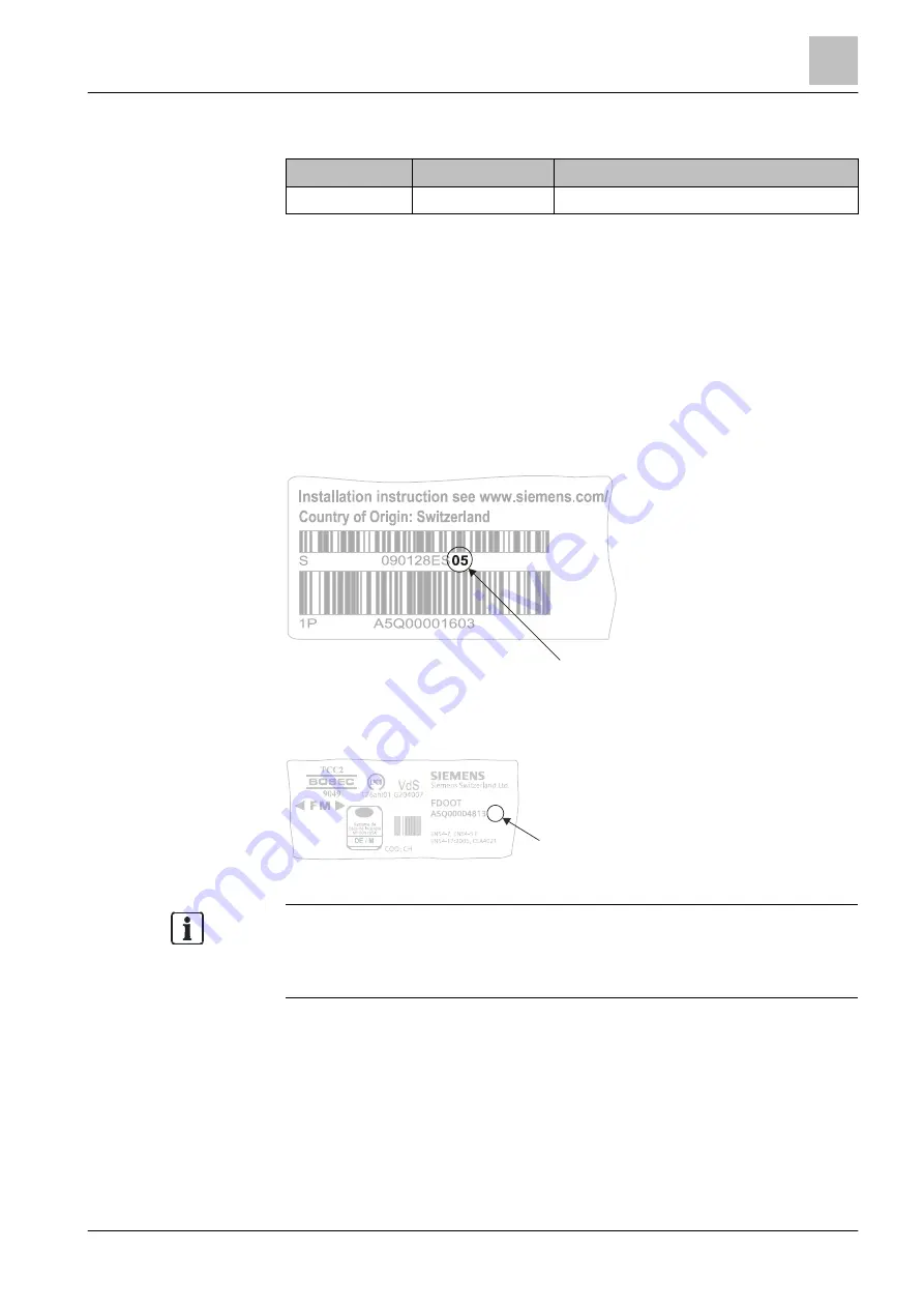 Siemens FDOOTC241 Technical Manual Download Page 25