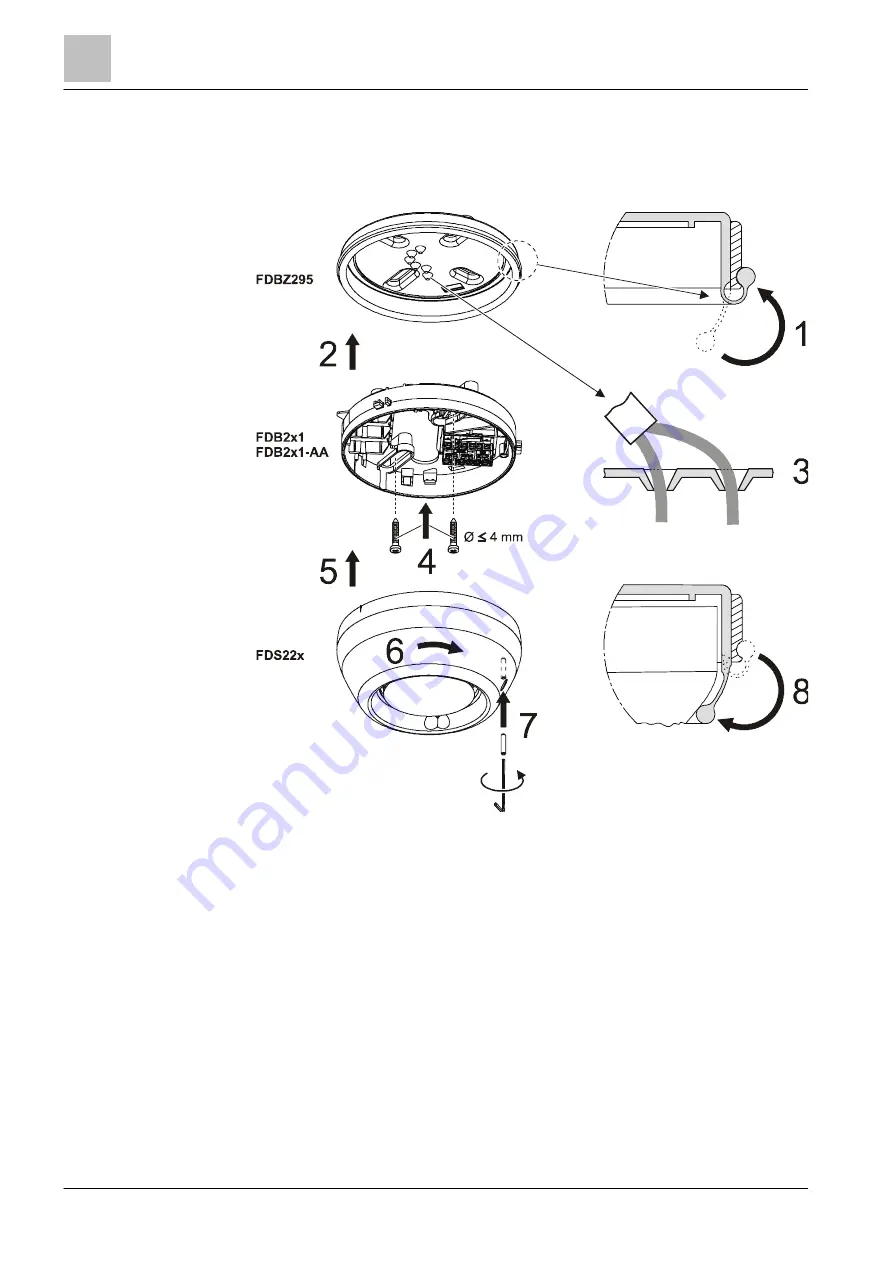 Siemens FDOOTC241 Technical Manual Download Page 66