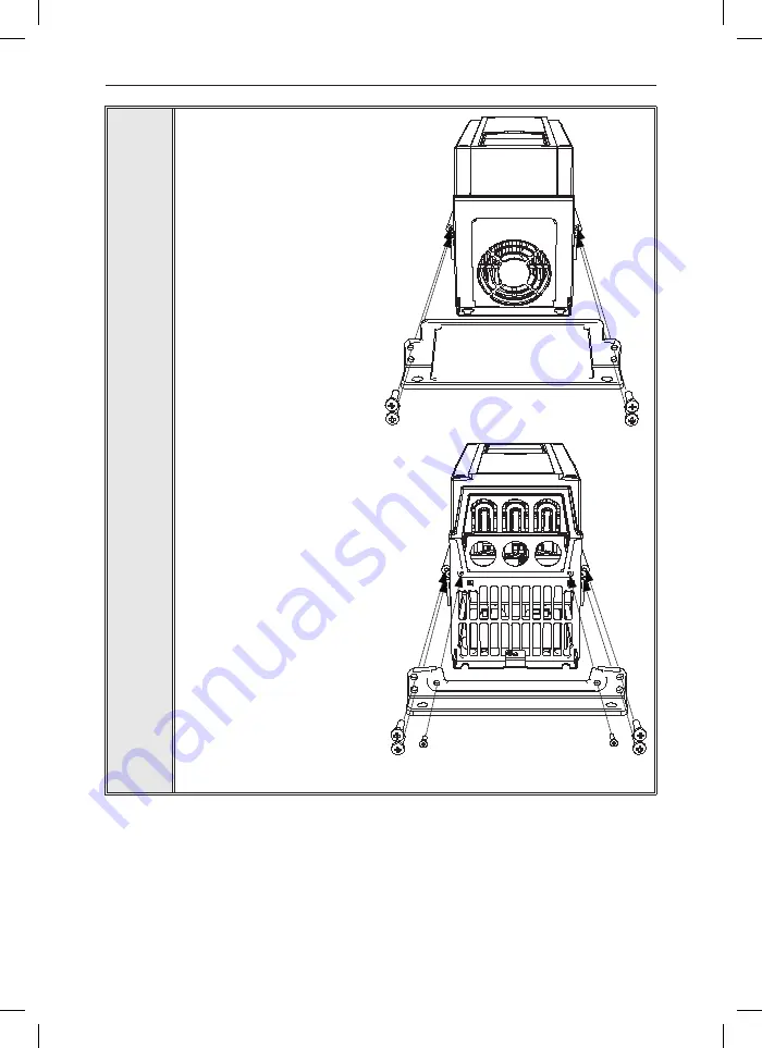 Siemens Flange Mount Kit Mounting Instructions Download Page 11