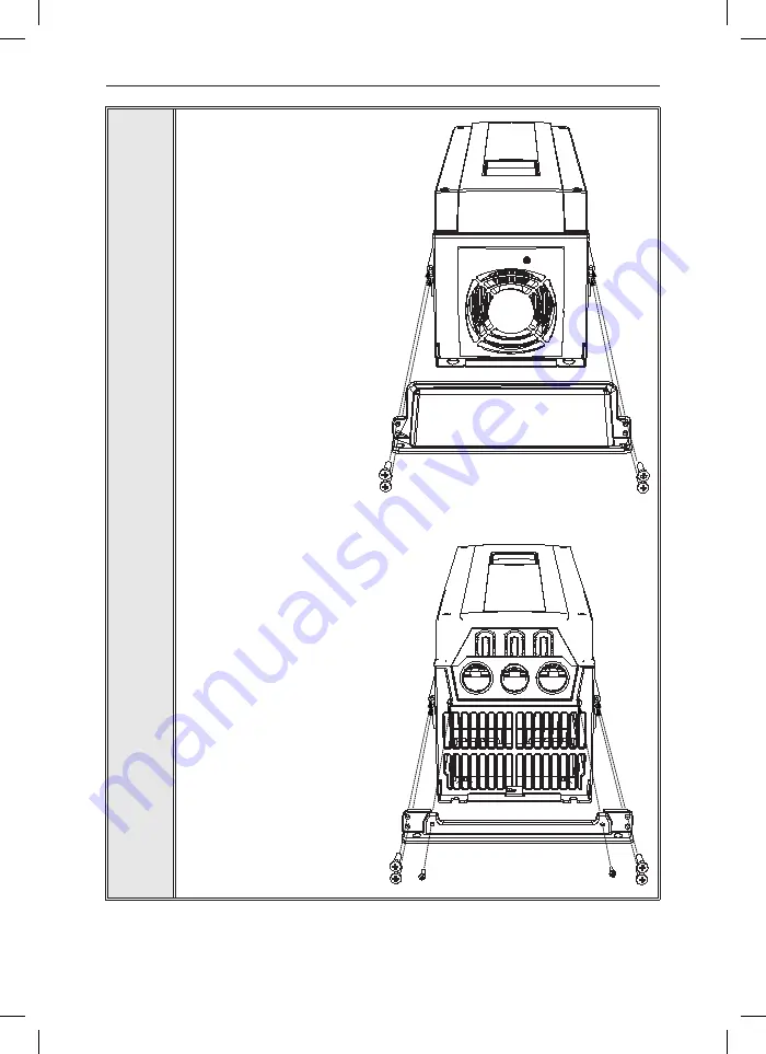 Siemens Flange Mount Kit Mounting Instructions Download Page 21