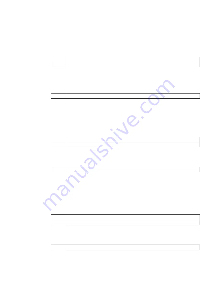 Siemens FST020 Function Manual Download Page 97