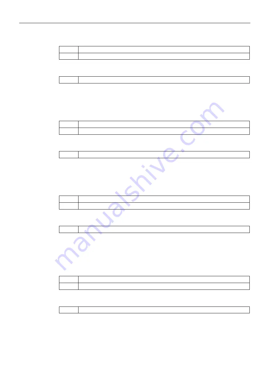 Siemens FST020 Function Manual Download Page 126