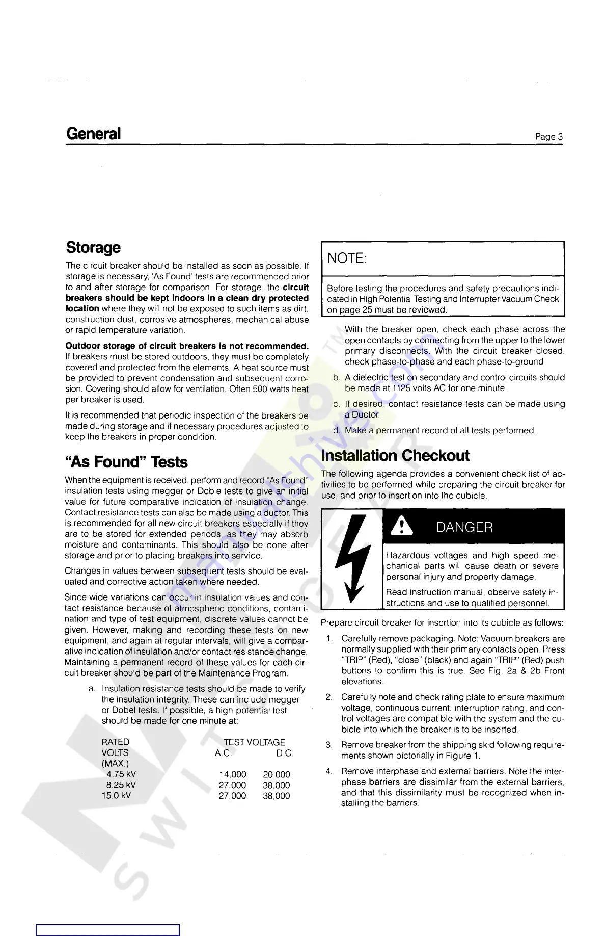 Siemens FSV Instructions, Installation, Operation, Maintenance Download Page 8