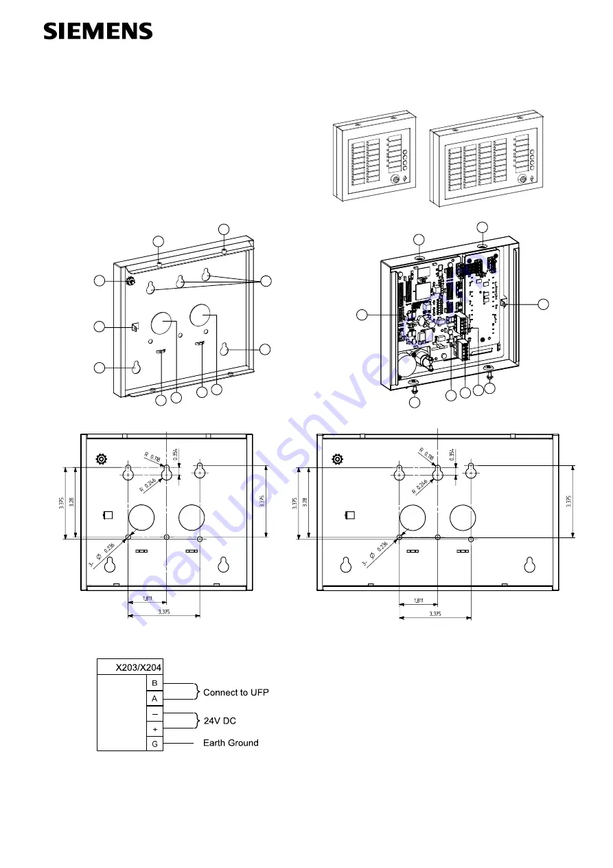 Siemens FT2008-U1 Installation Instruction Download Page 1