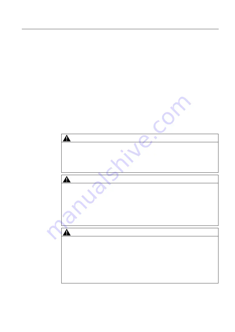 Siemens FUG1010 IP65 NEMA 4X Operating Instructions Manual Download Page 16