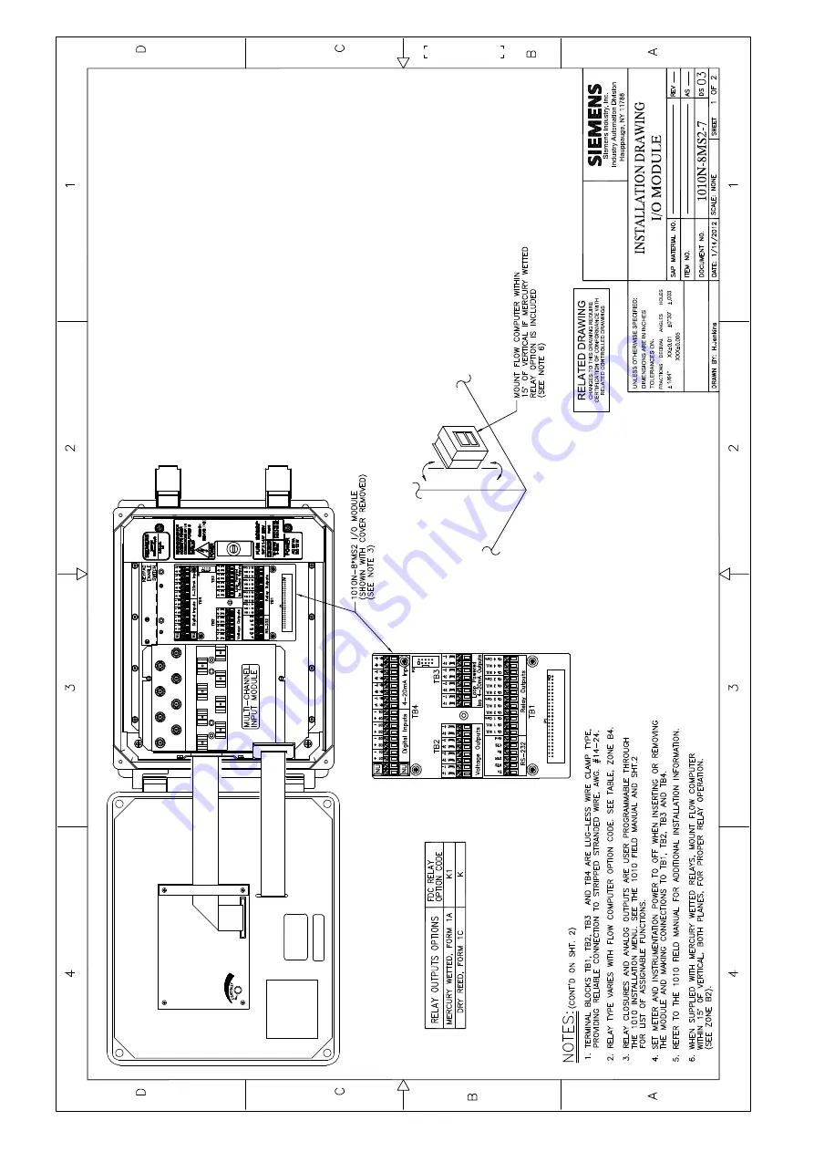 Siemens FUG1010 IP65 NEMA 4X Скачать руководство пользователя страница 203