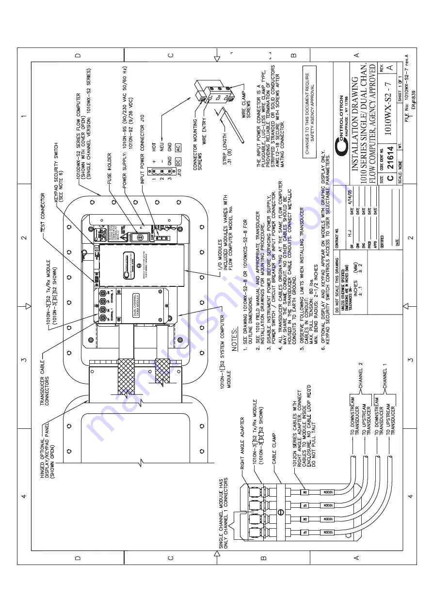 Siemens FUG1010 IP65 NEMA 4X Скачать руководство пользователя страница 212