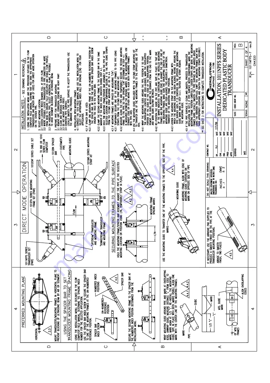 Siemens FUG1010 IP65 NEMA 4X Operating Instructions Manual Download Page 238