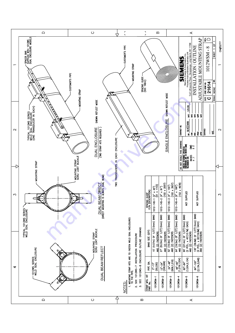 Siemens FUG1010 IP65 NEMA 4X Скачать руководство пользователя страница 257