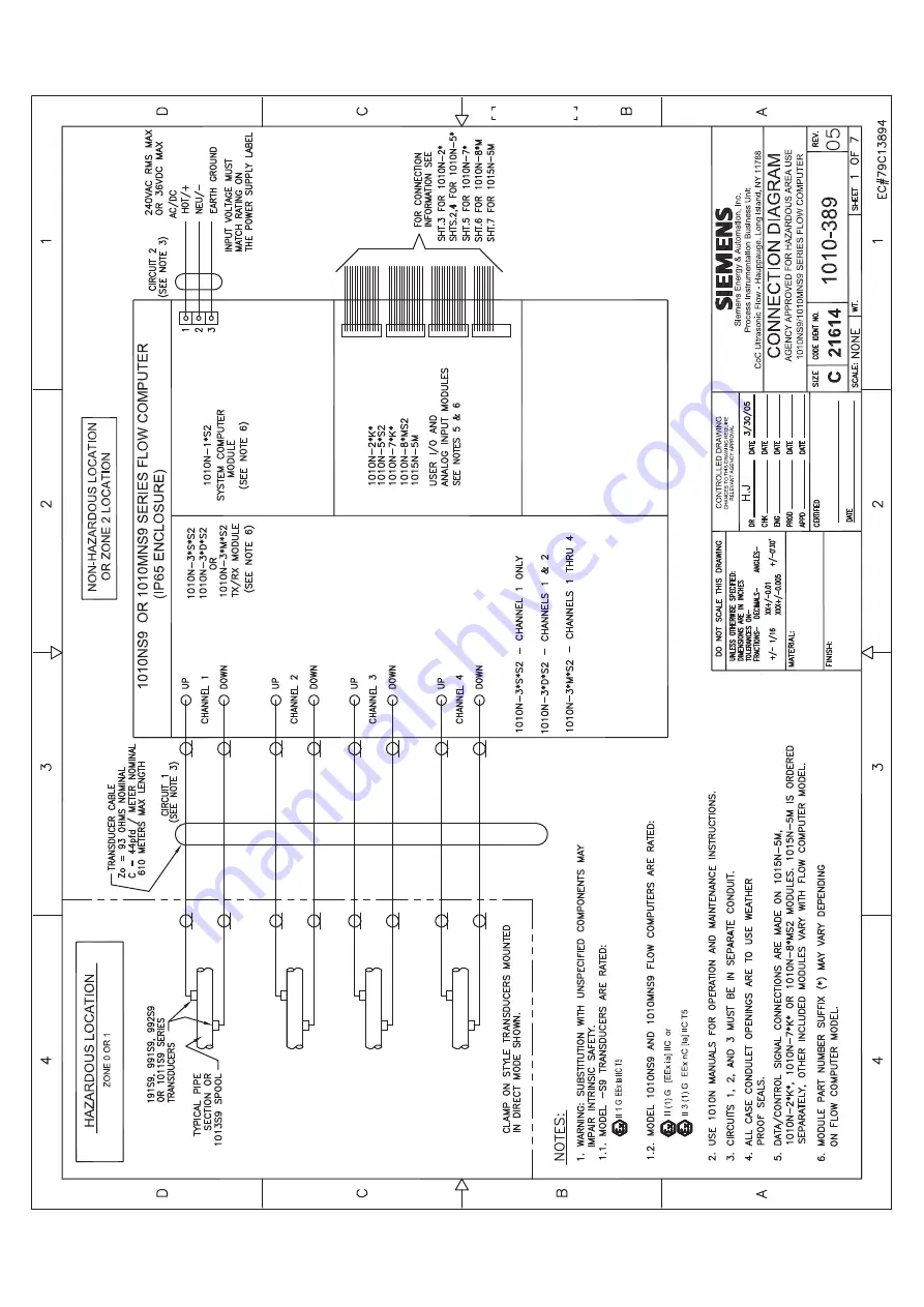 Siemens FUS1010 Operating Instructions Manual Download Page 252