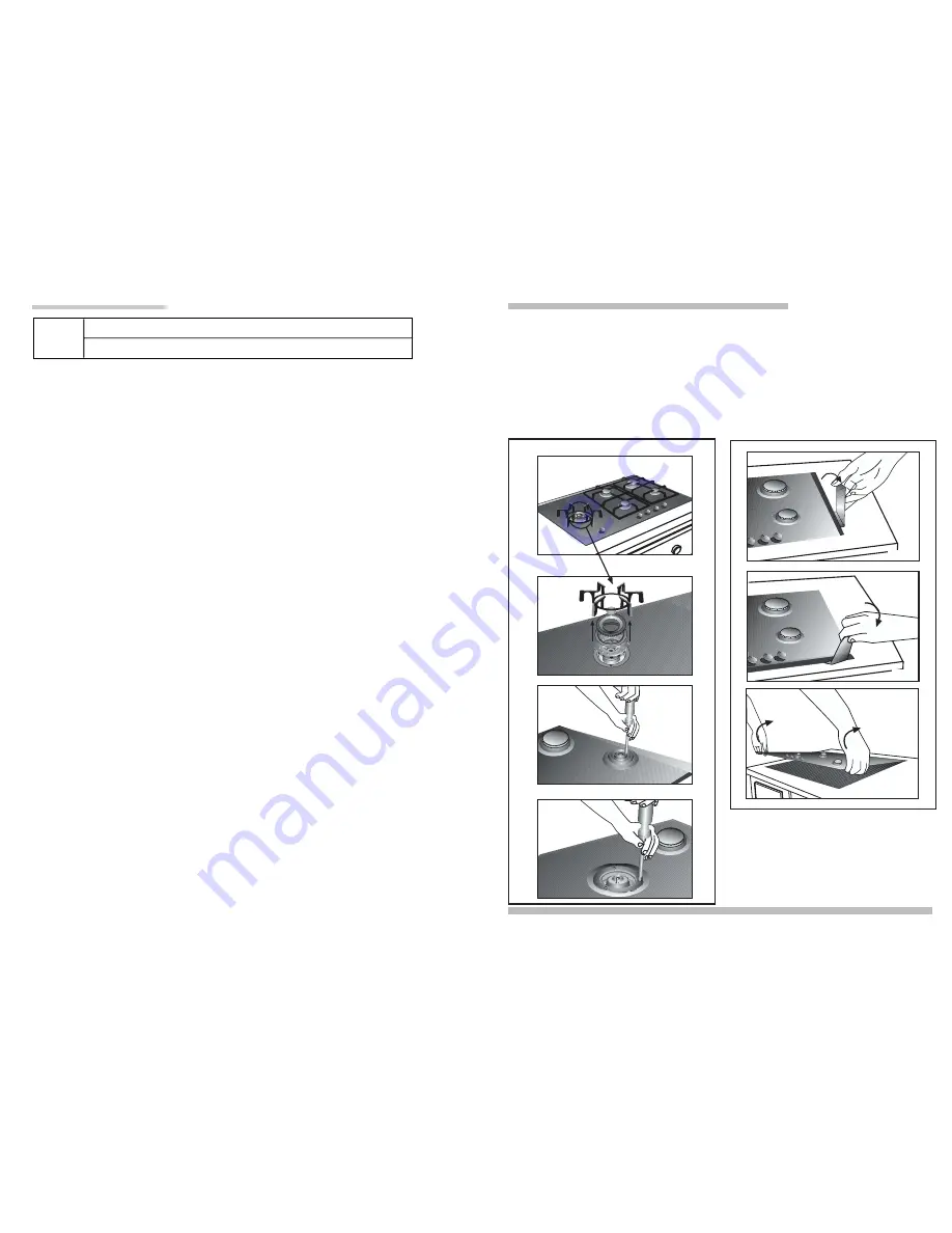 Siemens Gas hob Use & Care And Installation Manual Download Page 27