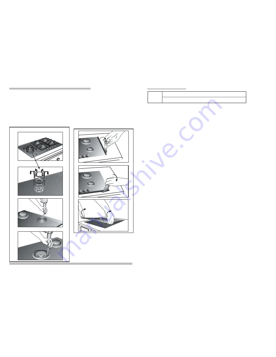 Siemens Gas hob Use & Care And Installation Manual Download Page 39