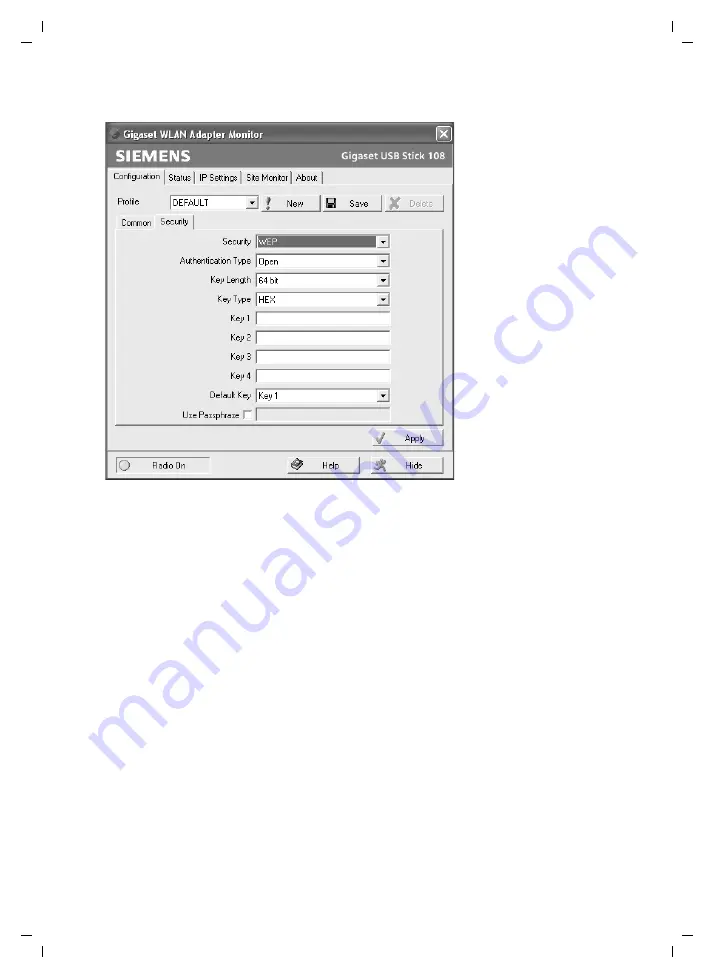 Siemens Gigaset USB Stick 108 Manual Download Page 25