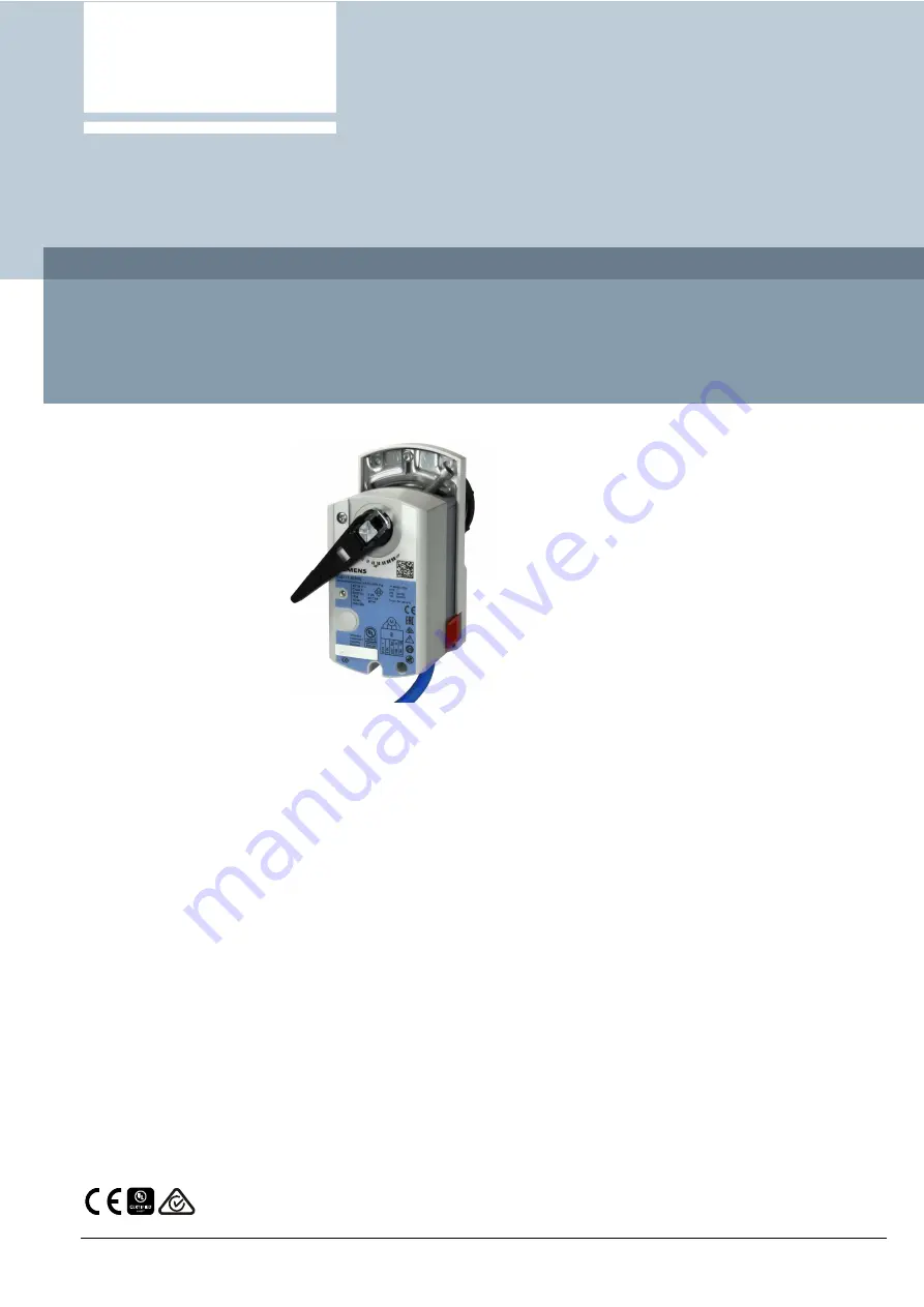 Siemens GLB111.9E/MO Manual Download Page 1