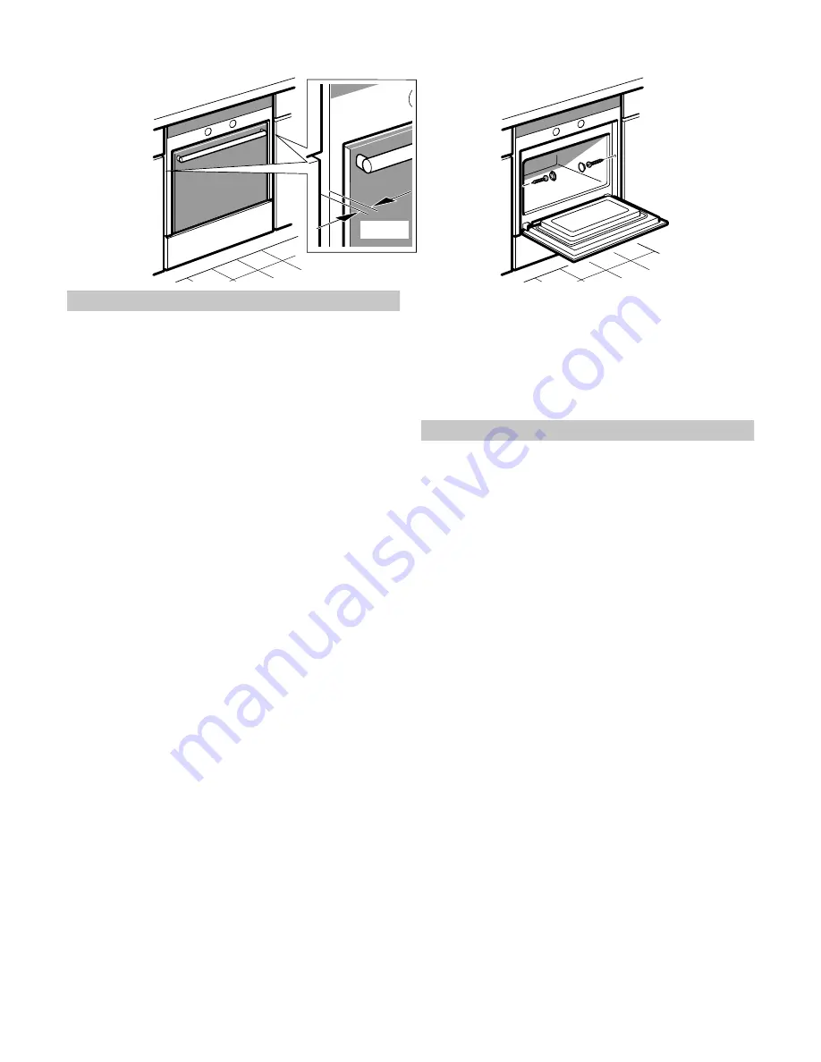 Siemens HB86P575 Installation Instructions Manual Download Page 3