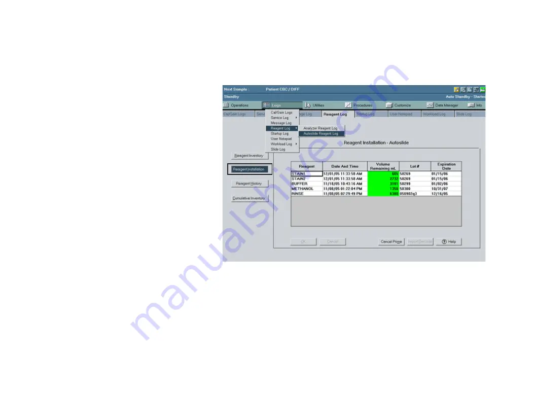 Siemens Healthineers ADVIA Quick Reference Manual Download Page 7