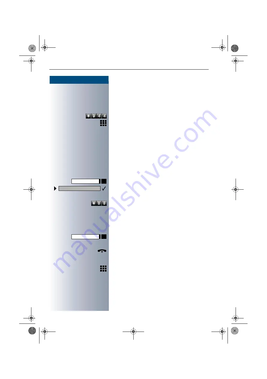 Siemens hicom 150 H optiset E standard Operating Instructions Manual Download Page 62