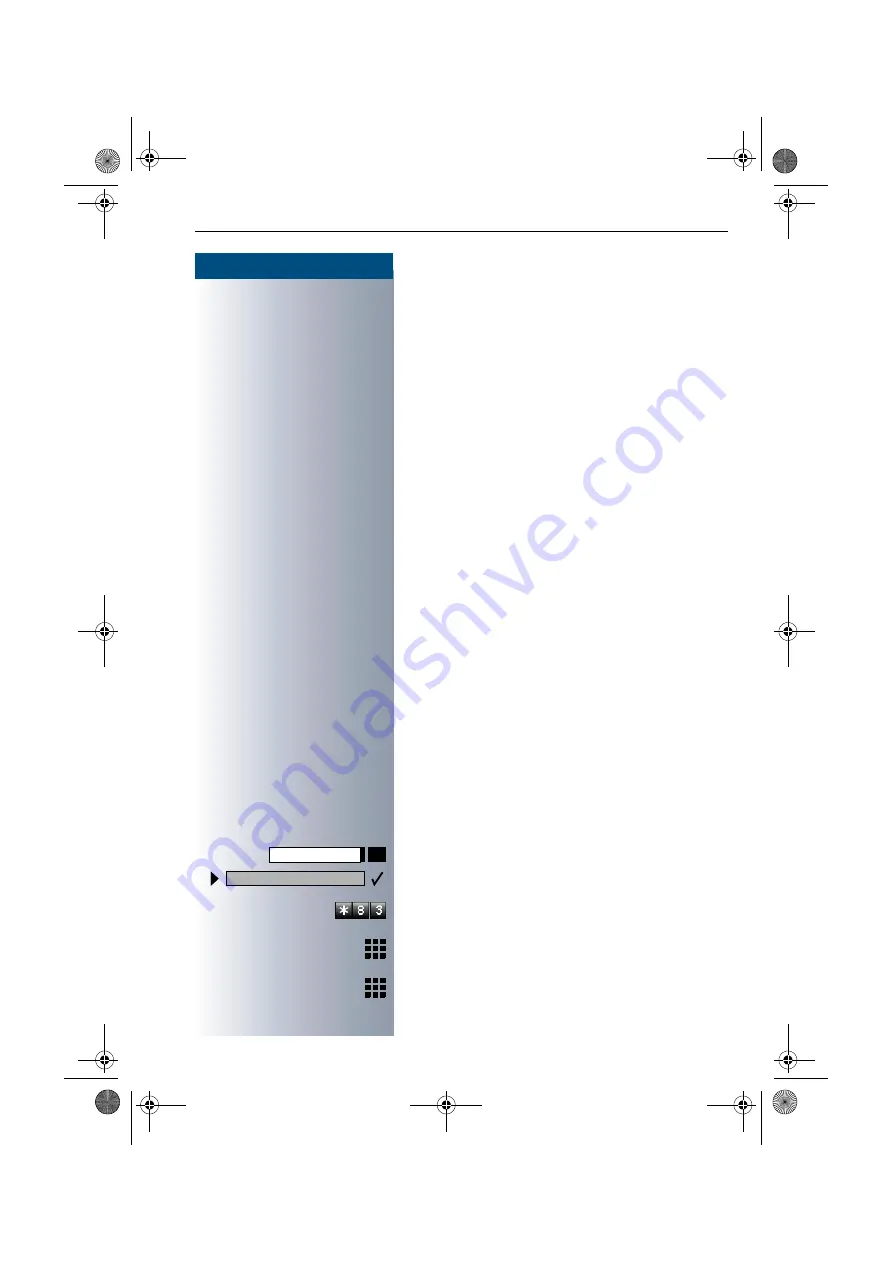 Siemens hicom 150 H optiset E standard Operating Instructions Manual Download Page 63