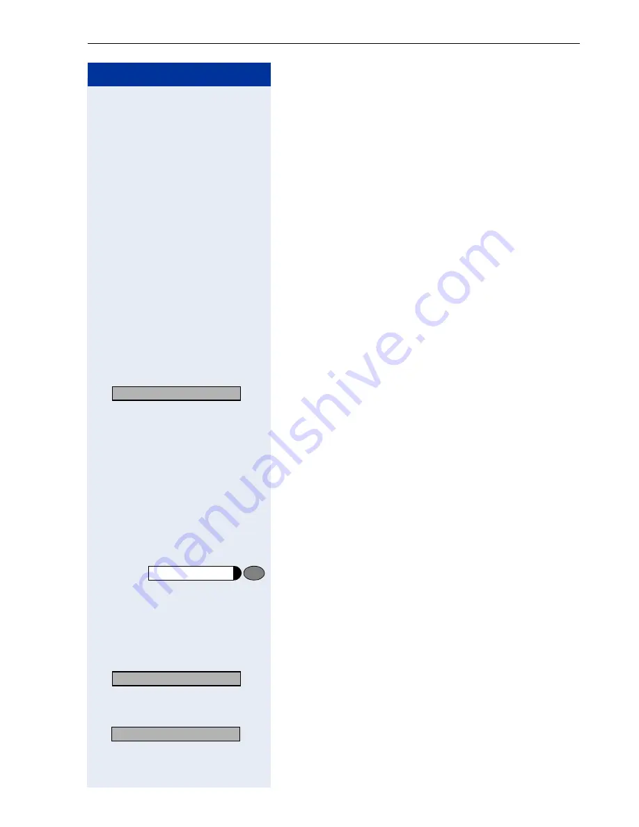 Siemens HiPath 3000 V3.0 or later Gigaset M1 Professional Operating Instructions Manual Download Page 59