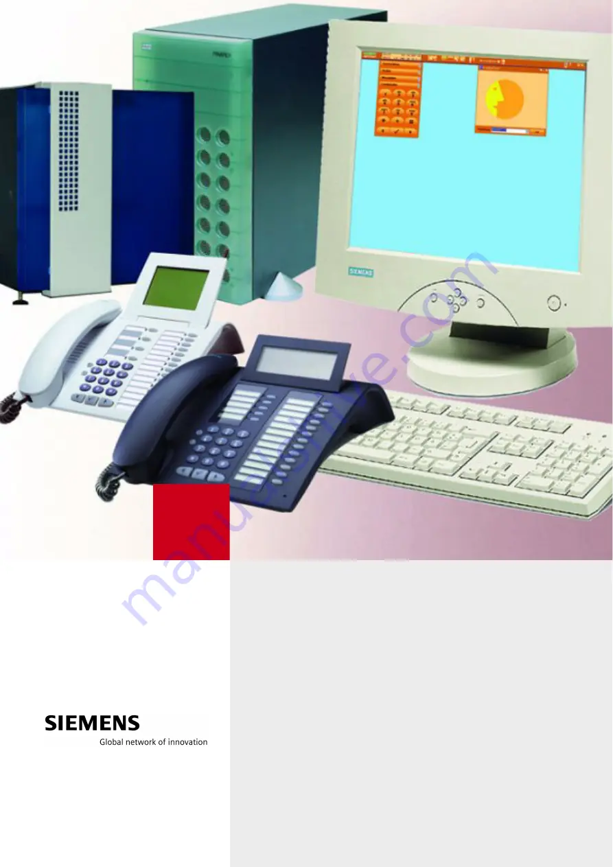 Siemens HiPath 3000 V3.0 or later Gigaset M1 Professional Service Manual Download Page 1