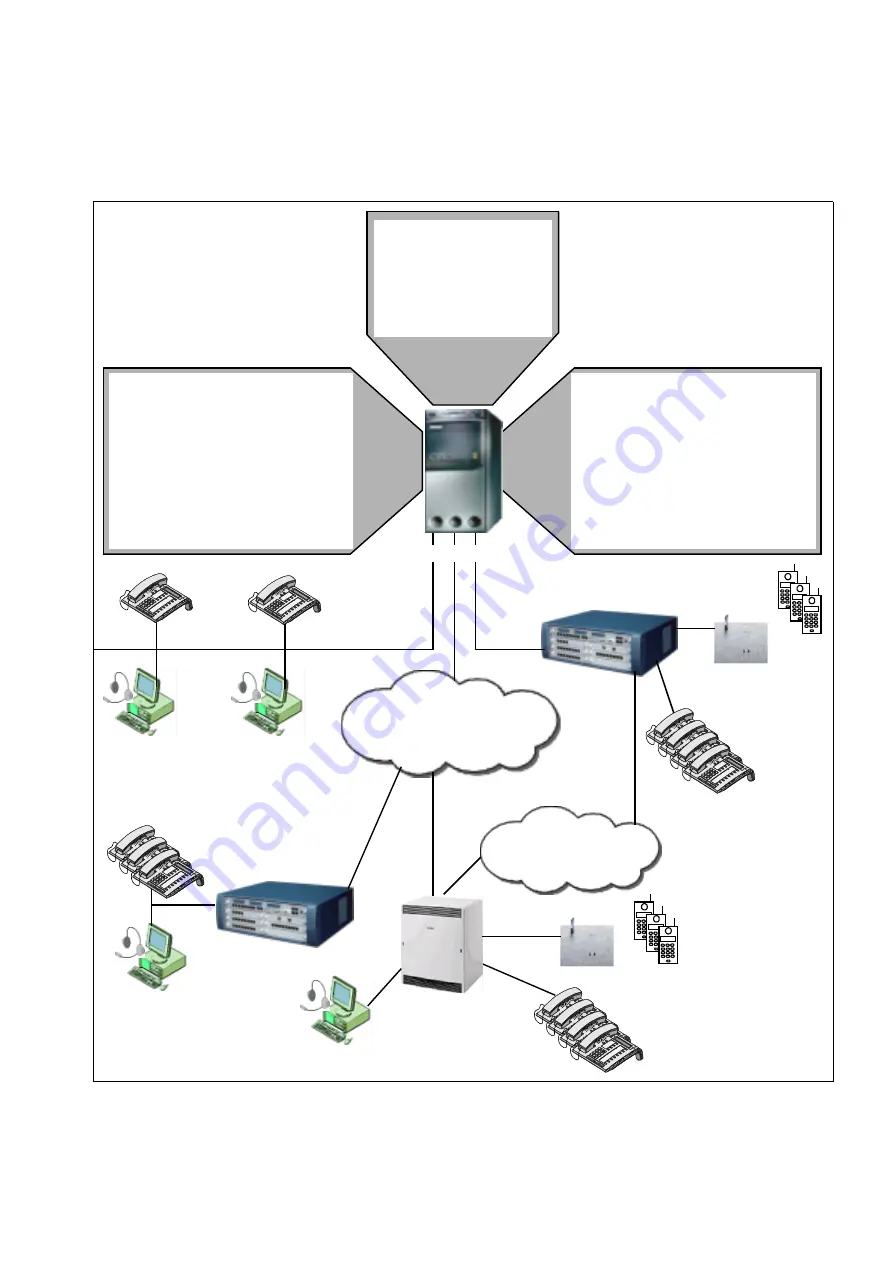 Siemens HiPath 3000 V3.0 or later Gigaset M1 Professional Скачать руководство пользователя страница 55