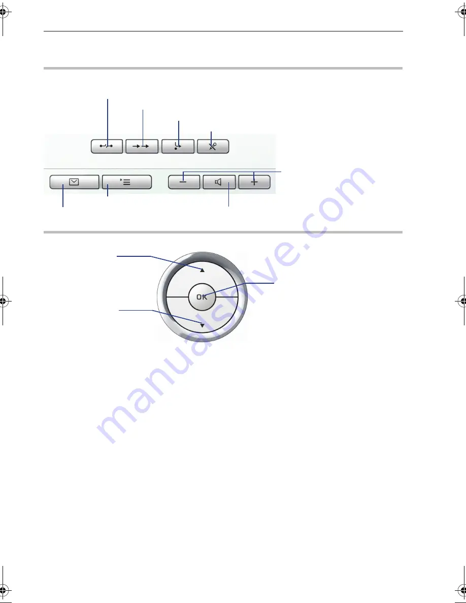 Siemens HiPath 8000 OpenStage 20 Quick Reference Manual Download Page 2