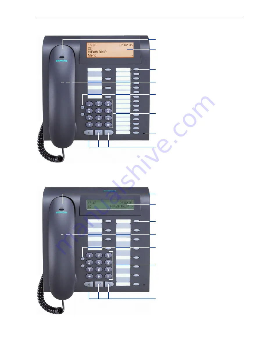 Siemens Hipath bizip 410 Administration Manual Download Page 11