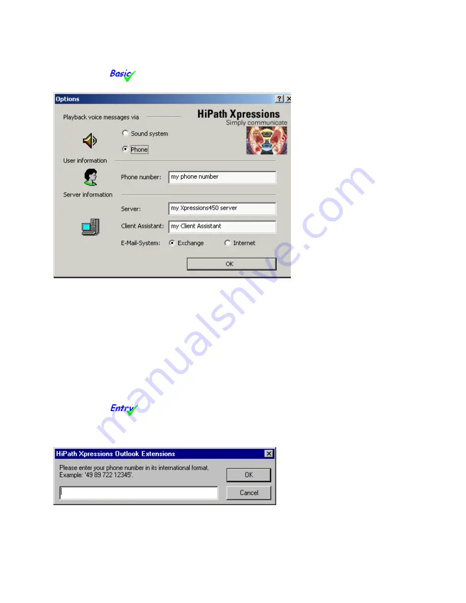 Siemens HiPath Xpressions User Manual Download Page 49