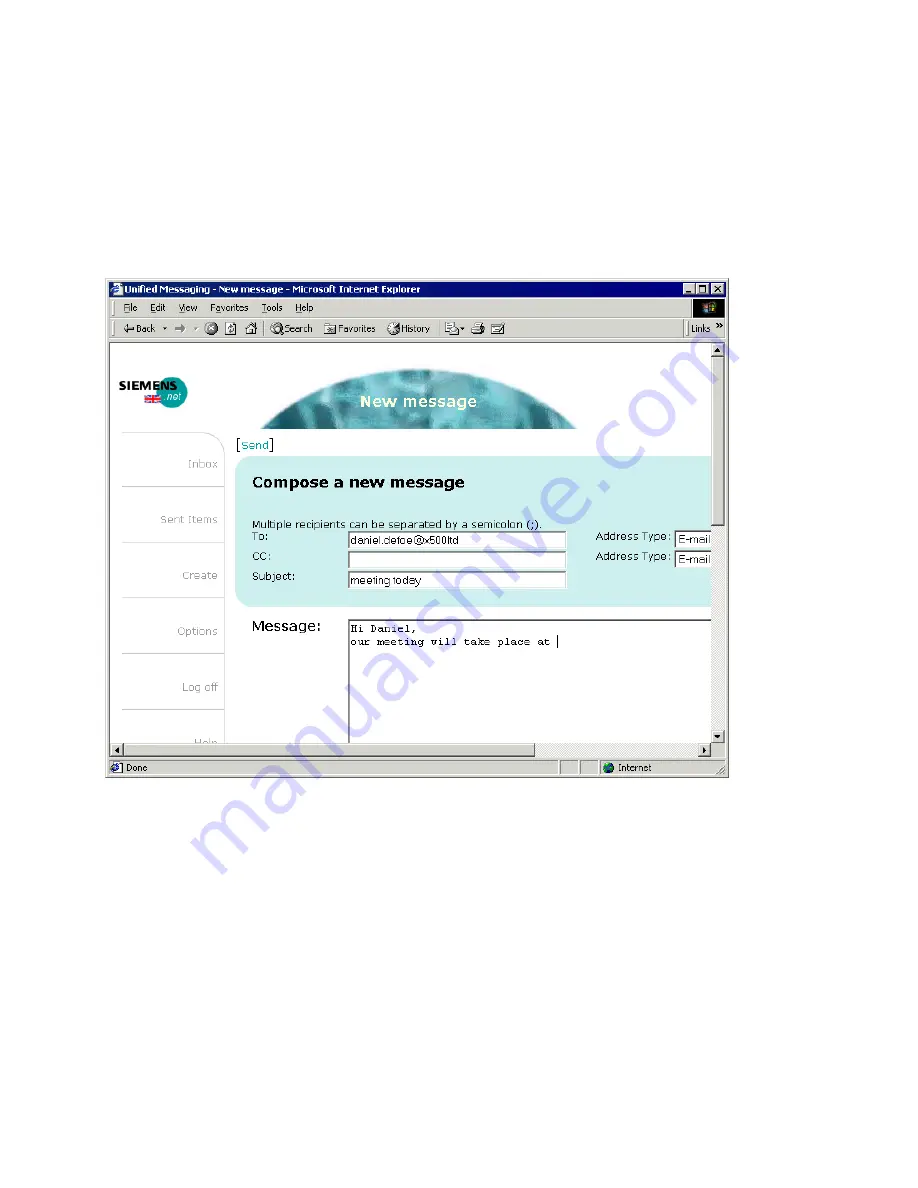 Siemens HiPath Xpressions User Manual Download Page 105