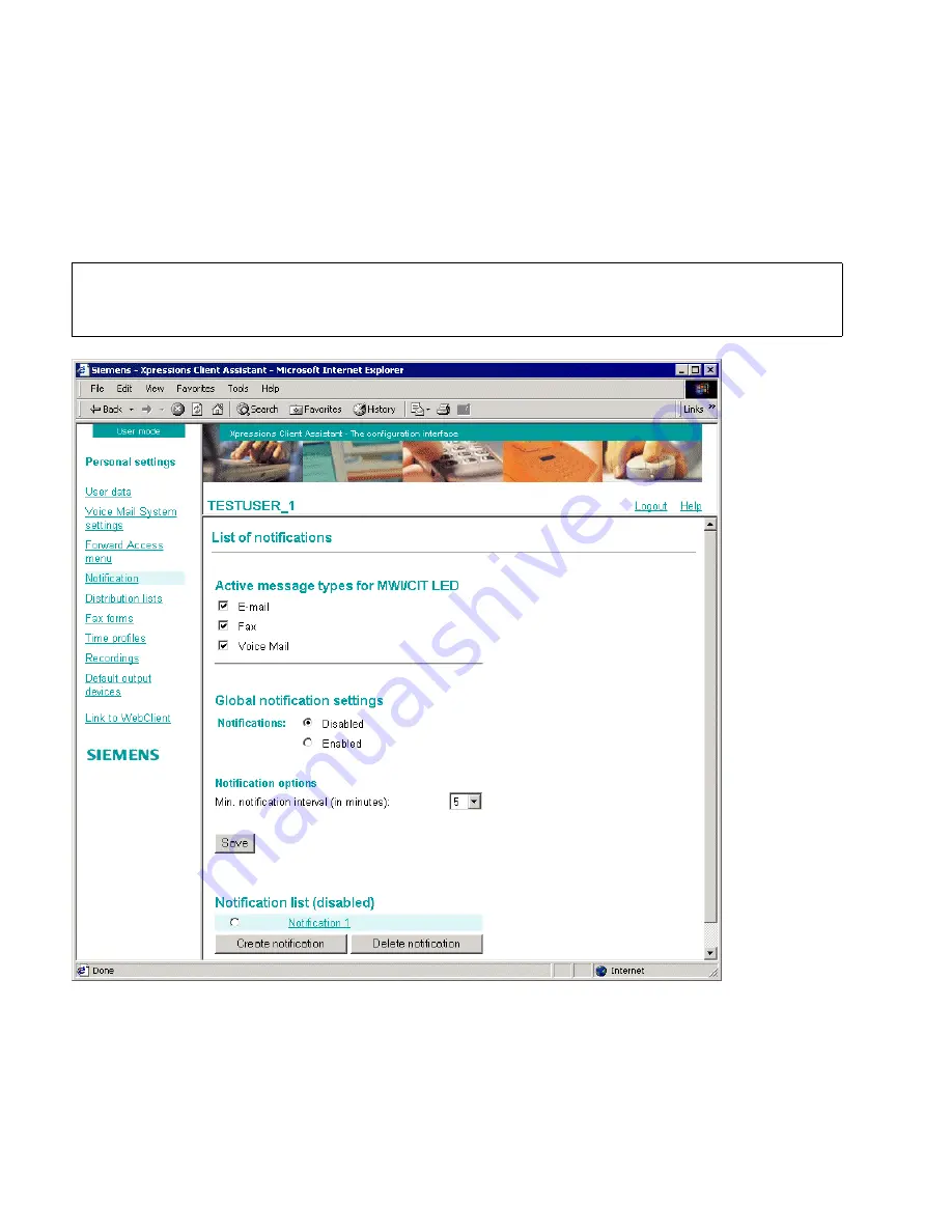 Siemens HiPath Xpressions User Manual Download Page 142