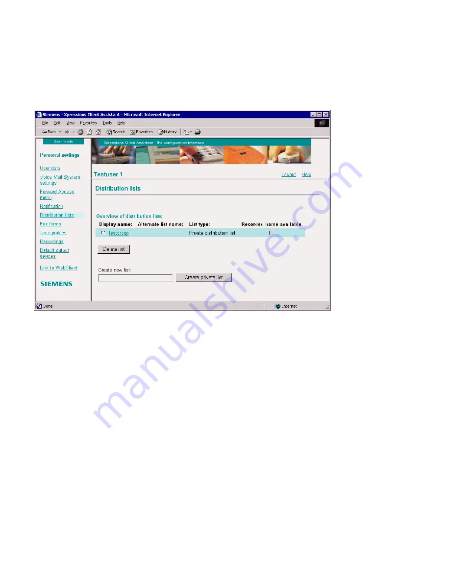 Siemens HiPath Xpressions User Manual Download Page 150