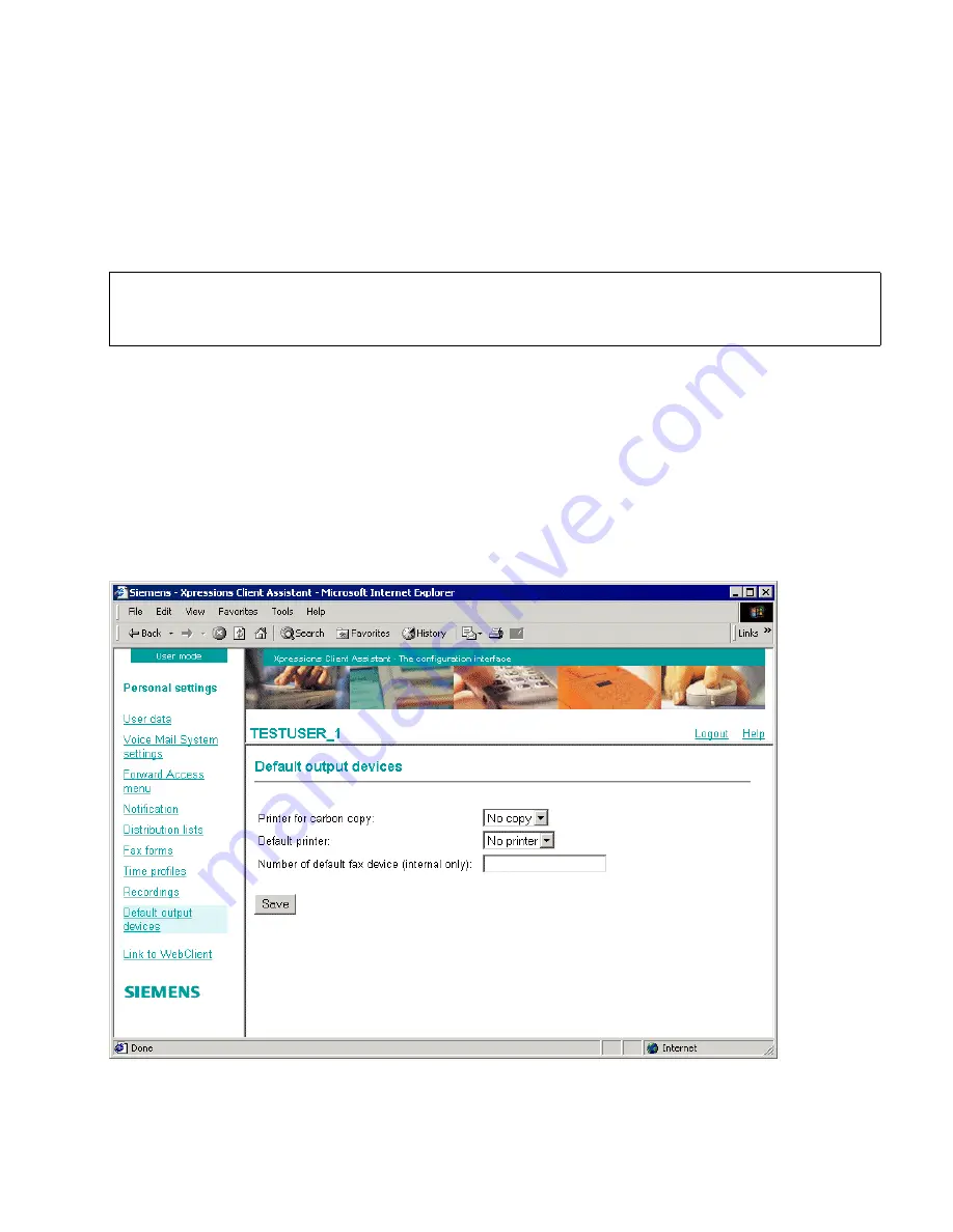 Siemens HiPath Xpressions User Manual Download Page 157